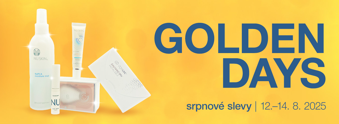Slevová akce Golden Days 2025